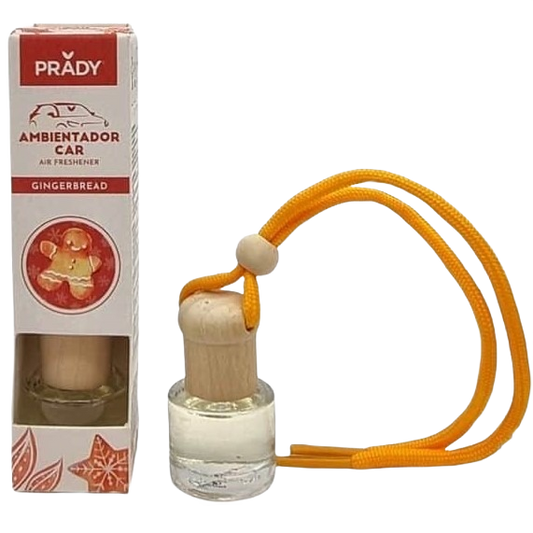 Ambientador de coche de galleta de jengibre