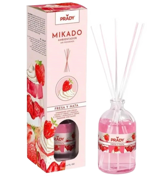 Mikado Prady Fresas con nata 100ml