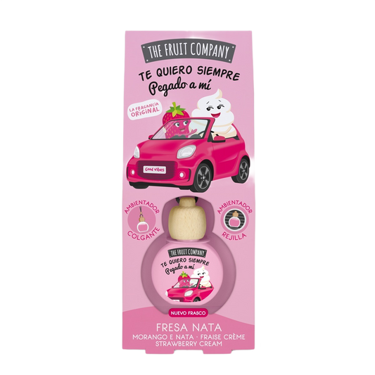 AMBI. COCHE COLGANTE C/PINZA FRESA NATA TFC