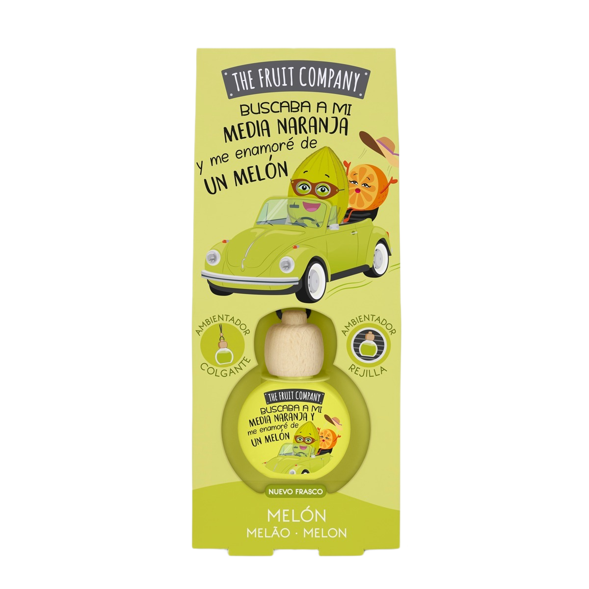 AMBI. COCHE COLGANTE C/PINZA MELÓN TFC