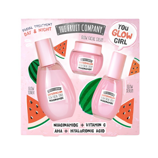 Set Facial Glow Ritual Sandía Tónico + Crema + Sérum