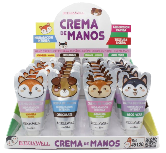 Crema de manos ultrahidratante - Leticia Well