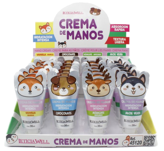 Crema de manos ultrahidratante - Leticia Well