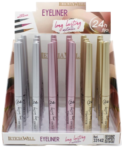 Eyeliner metálico - Leticia Well